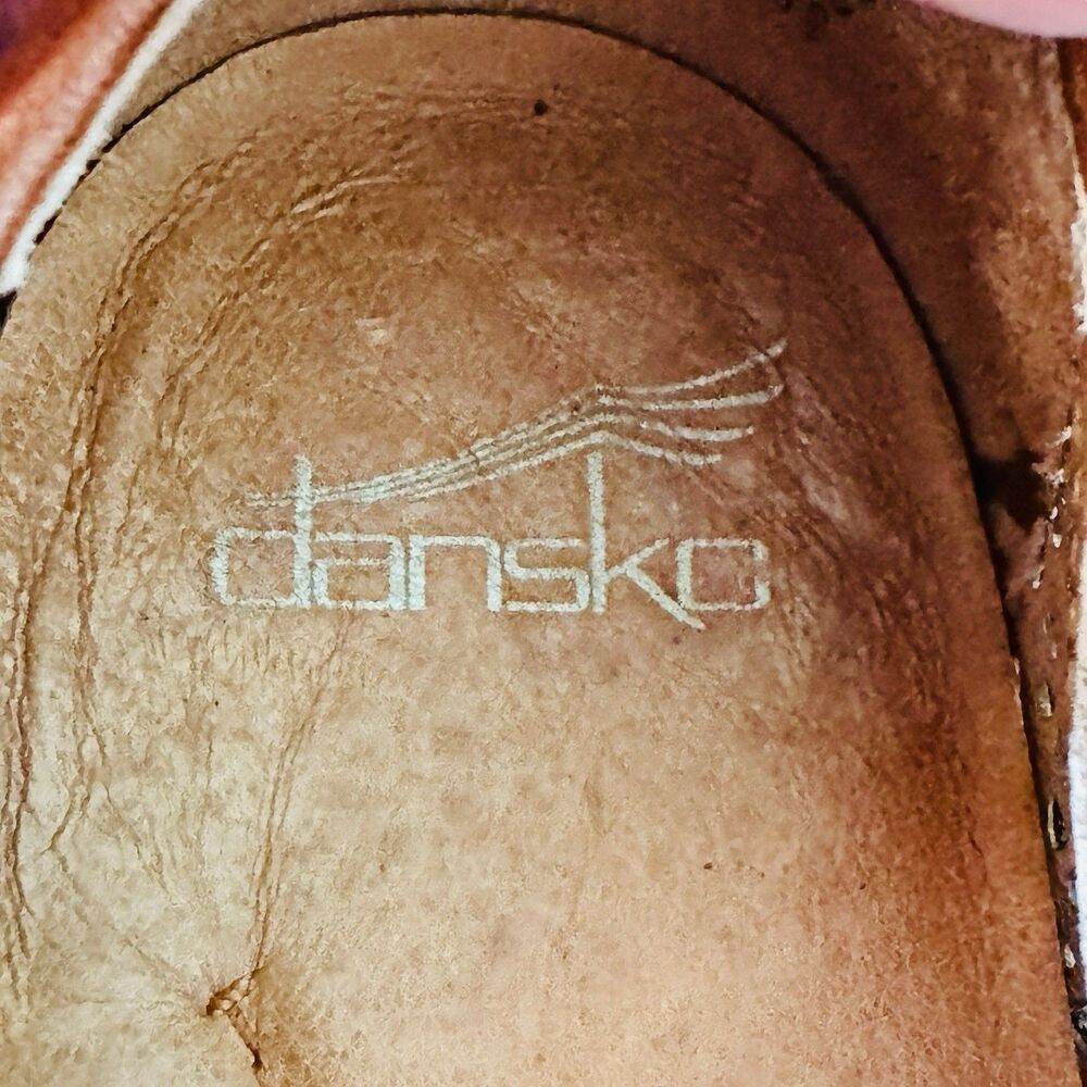 Dansko Women’s Neely Ballet Flats Shoes Perforated Leather Brown Comfort Sz 5.5 - Picture 11 of 11